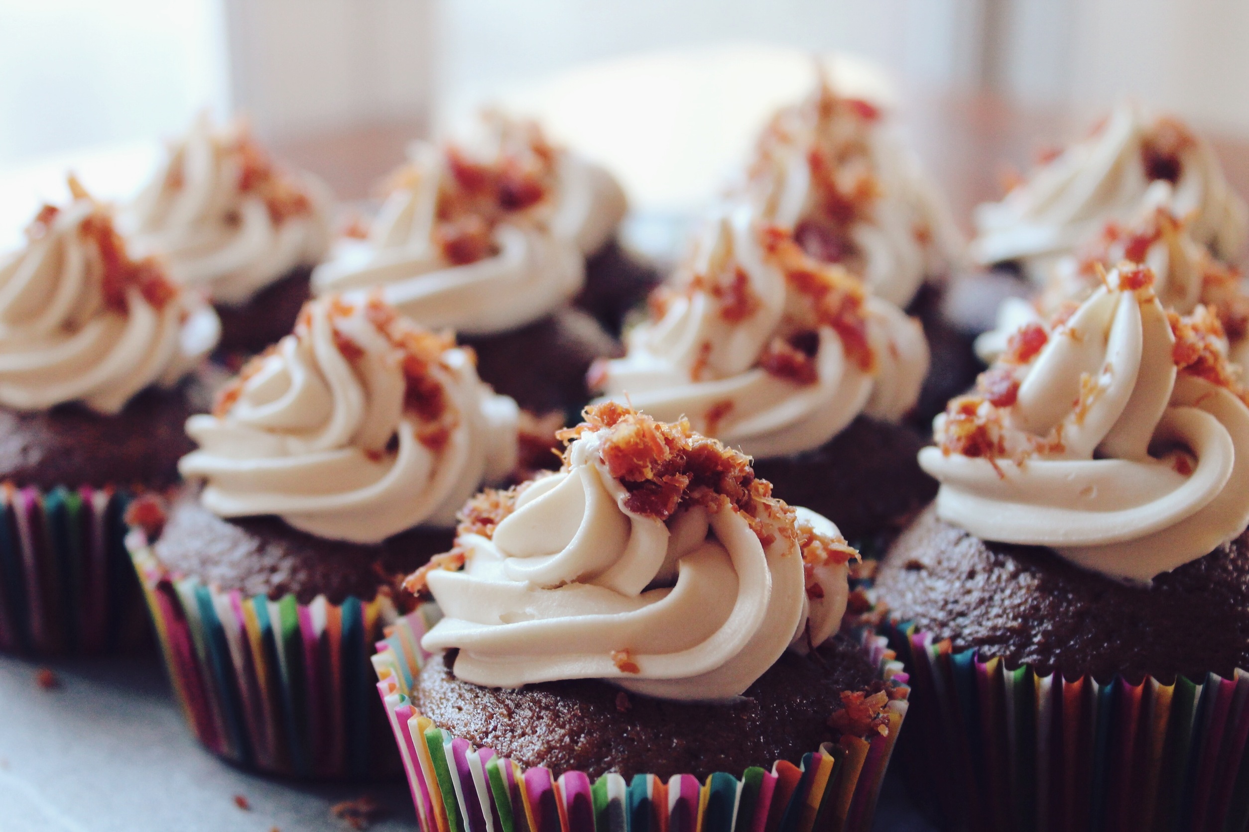 Kinderriegel Cupcakes - Lecker backen